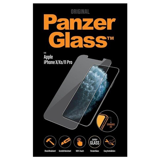 PanzerGlass - Screen Protector Apple iPhone 11 Pro - Xs - X - Standard Fit