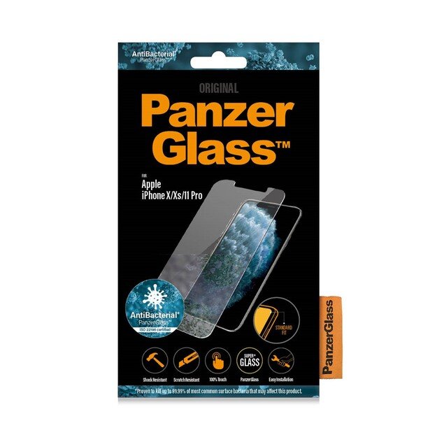 PanzerGlass - Screen Protector Apple iPhone 11 Pro - Xs - X - Standard Fit