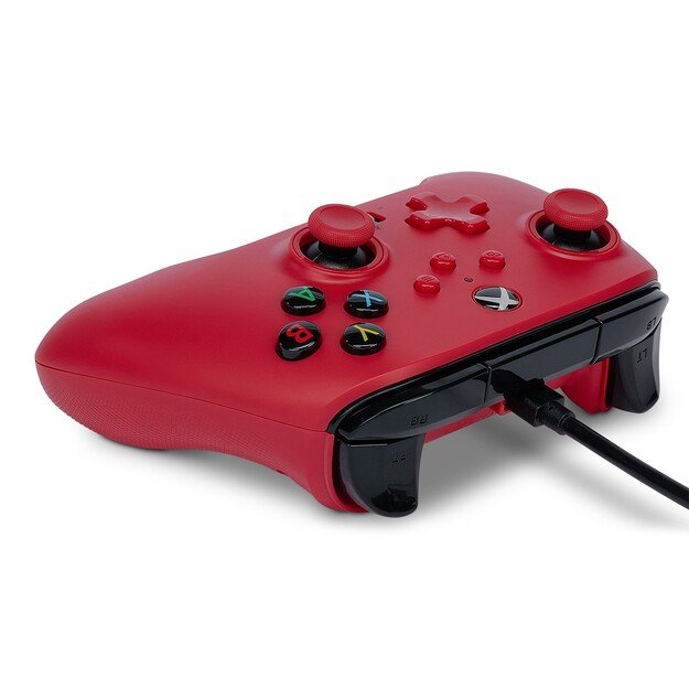 PowerA Enhanced Wired Controller - Xbox Series X/S - Artisan Red