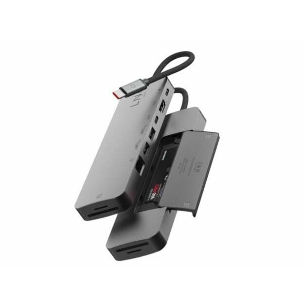 LINQ - 9in1 SSD PRO USB-C Multiport Hub