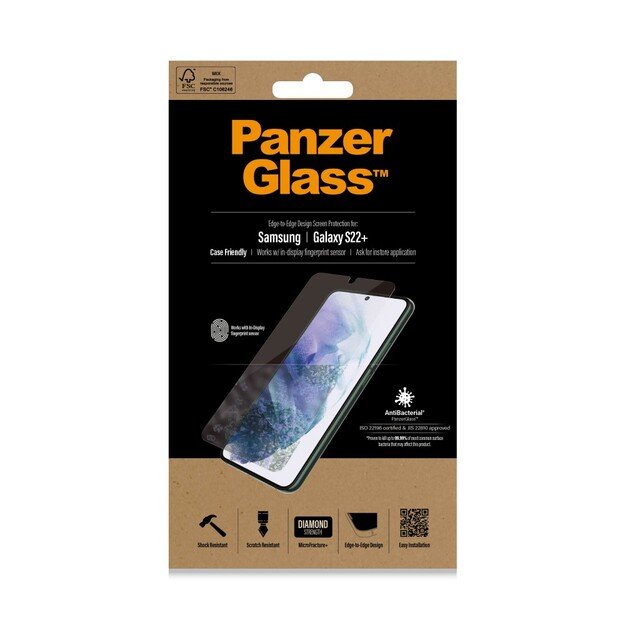 PanzerGlass - UltraForce1 Samsung Galaxy S22+ - Screen Protector