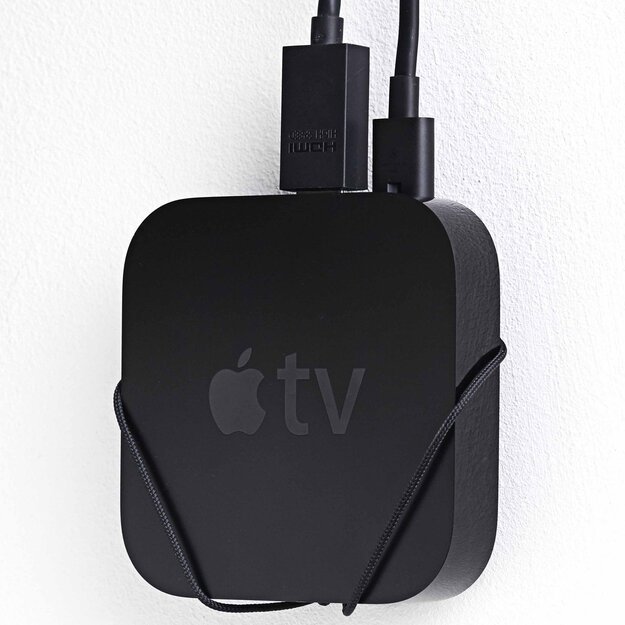 Floating Grip Apple TB Gen. 3 Wall Mount Black