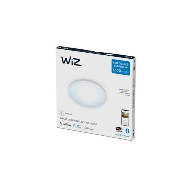 WIZ - SuperSlim WiZ Ceiling 16W W RD 27-65K TW