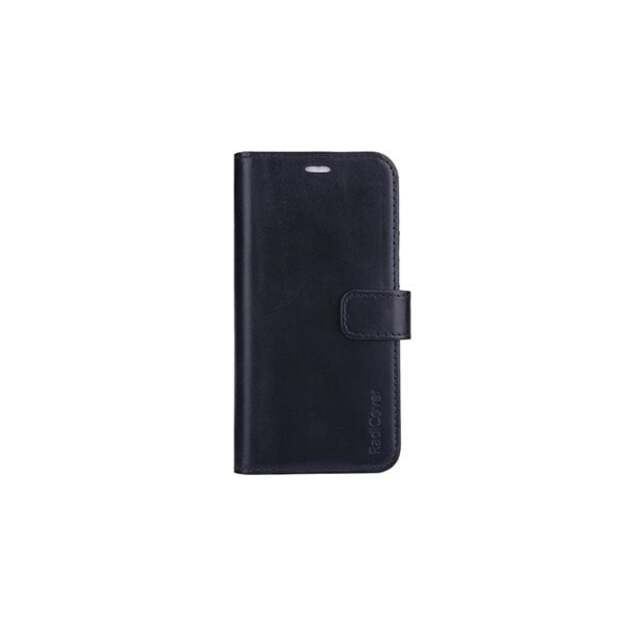 RadiCover - Radiationprotected Mobilewallet Leather iPhone - iPhone 13 Pro Exclusive 2in1 Black