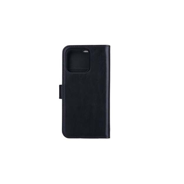 RadiCover - Radiationprotected Mobilewallet Leather iPhone - iPhone 13 Pro Exclusive 2in1 Black