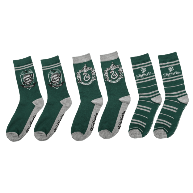 Harry Potter - Slytherin - 3 pairs of Socks