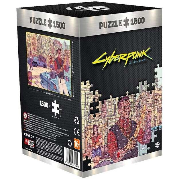 Cyberpunk 2077: Valentinos puzzles 1500 pcs