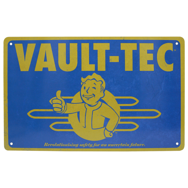 Fallout Tin Sign Set