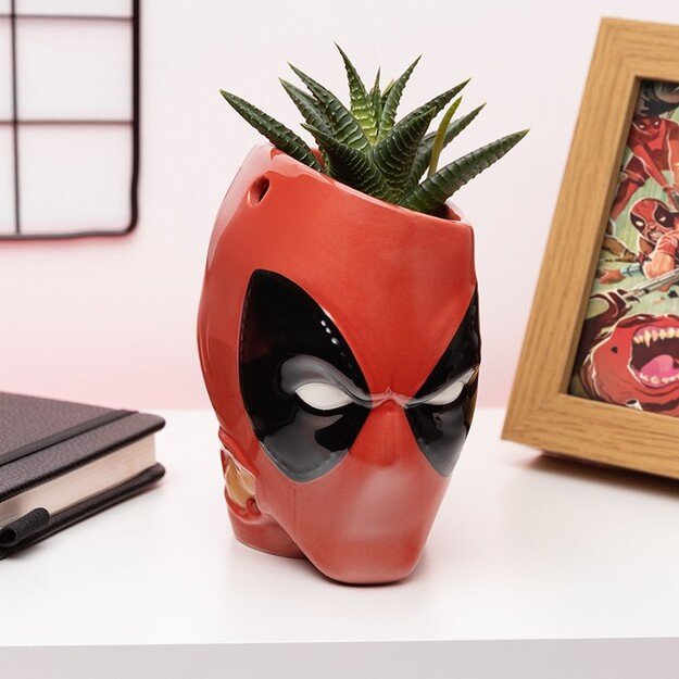 Deadpool Pen and Plant Pot