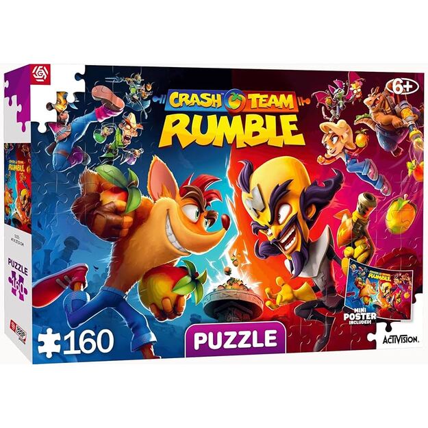 KIDS: CRASH RUMBLE HEROES PUZZLES - 160