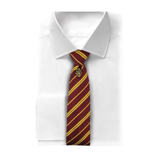 Harry Potter - Gryffindor - Deluxe Tie with metal pin