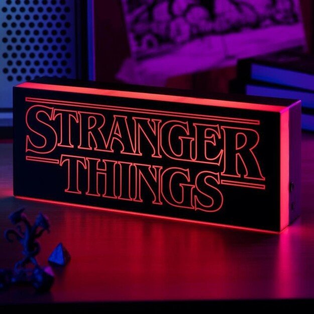 Stranger Things Logo Light