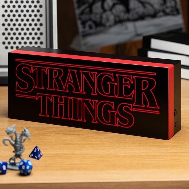 Stranger Things Logo Light