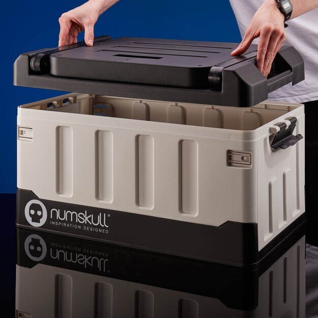 Numskull Official PS5-Inspired Bedroom Storage Box with folding chair