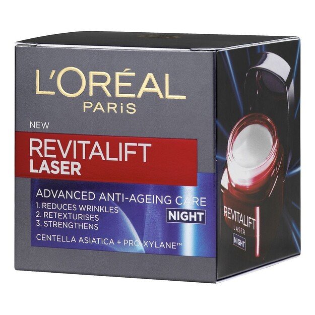 L'Oréal - Revitalift Laser Advanced Anti-Ageing Care Night Cream 50 ml