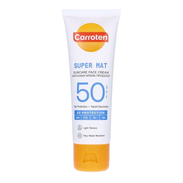 Carroten - Face Super Mat Cream SPF 50 50 ml