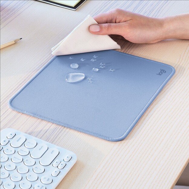 Logitech - Studio Series Mouse Pad - Blue/Grey