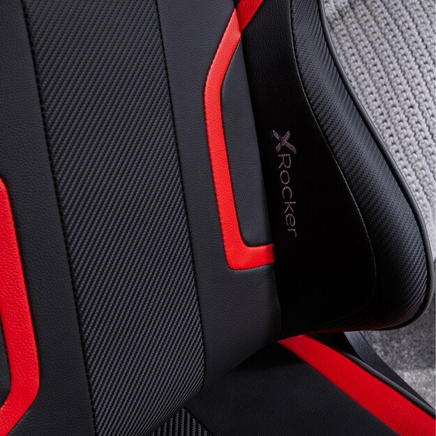 Xrocker Xr Racing Drift 2.1 Stereo Audio Racing Seat For Xr Racing Rig - Black, Red And Grey