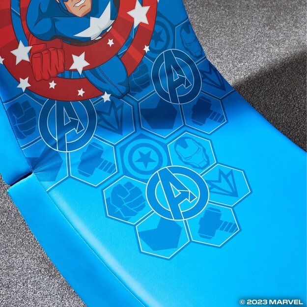 Xrocker Marvel Video Rocker Chair - Hero - Captain America