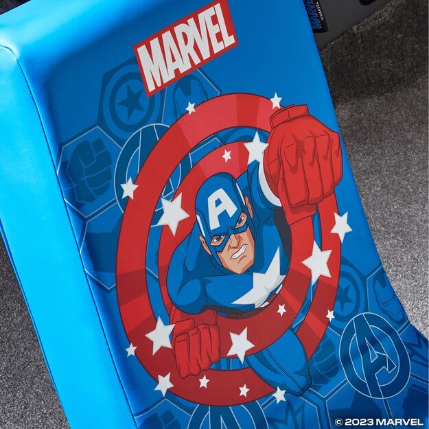 Xrocker Marvel Video Rocker Chair - Hero - Captain America