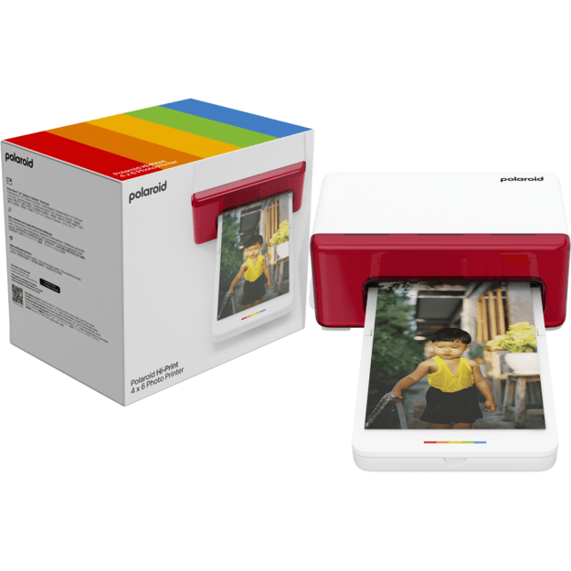 Polaroid - Hi-Print 4x6 Photo Printer - White