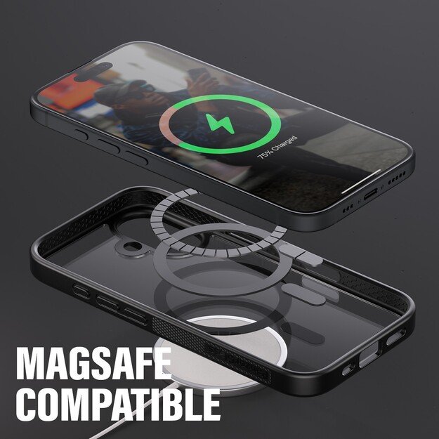 PanzerGlass - HardCase MagSafe - iPhone 16 - Black