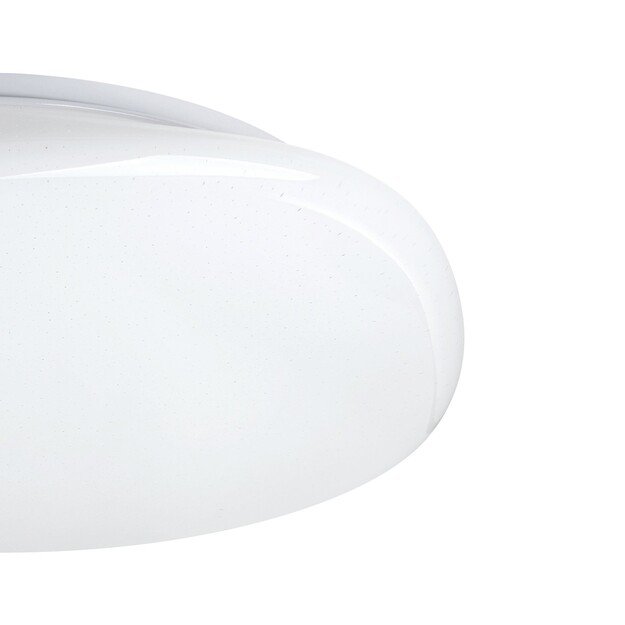 EGLO - Sileras-Z ceiling lamp white with crystal effect Ø43 - RGB + TW - Zigbee, Bluetooth