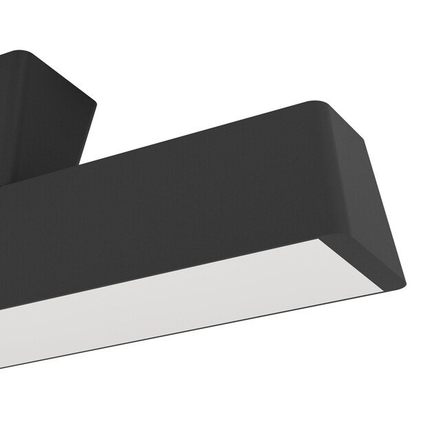 EGLO - Simolaris-Z ceiling lamp black L47 - RGB + TW - Zigbee, Bluetooth