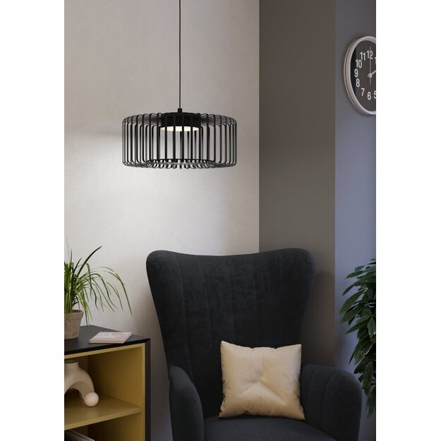 EGLO - Ginestrone-Z pendant black Ø45 - RGB + TW - Zigbee, Bluetooth