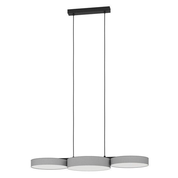 EGLO - Barbano-Z long table pendant gray L84.5 - RGB + TW - Zigbee, Bluetooth