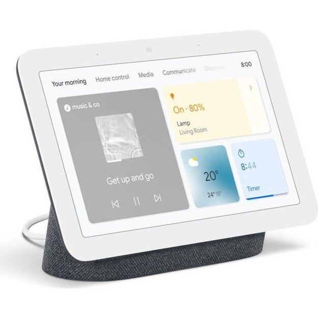 Google - Nest Hub 2nd Generation Charcoal