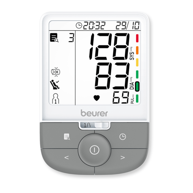 Beurer - Upper Arm Blood Pressure Monitor BM 53 - 5 Years Warranty