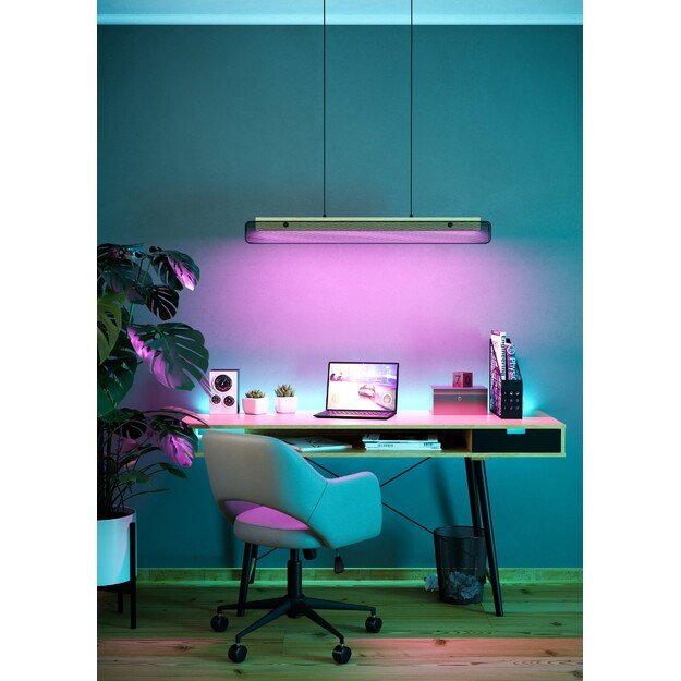 EGLO - Kokomo-Z Long Table Pendant Black L99 - RGB + TW - Zigbee, Bluetooth