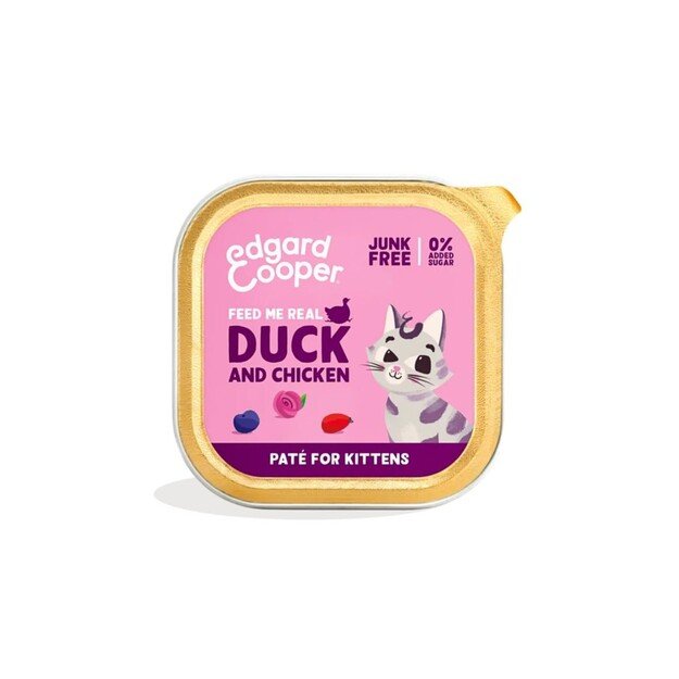 Edgard Cooper - Kitten Vetfood Paté Duck/Chicken - 85g