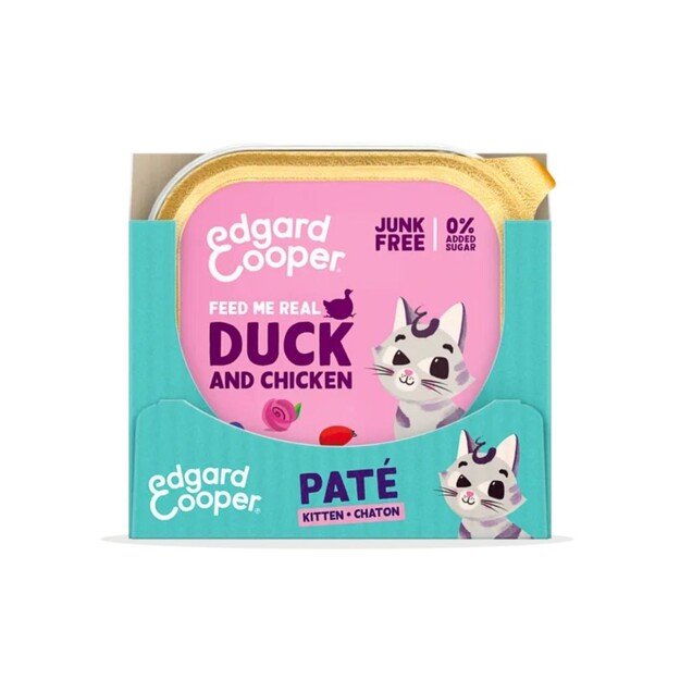 Edgard Cooper - Kitten Vetfood Paté Duck/Chicken - 85g