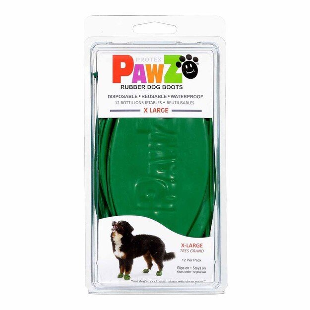 PAWZ - Dog boots Xl - Green (632.8052)