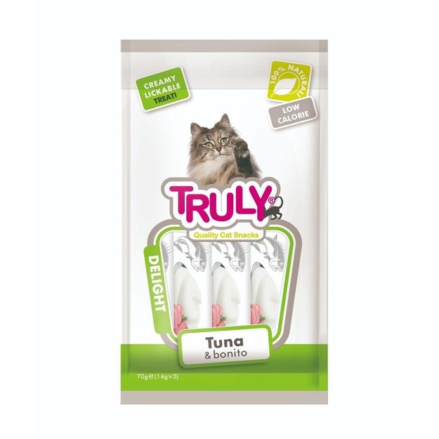 Truly - Cat Creamy Lickable Tuna & Bonito 70g - (WP11380)