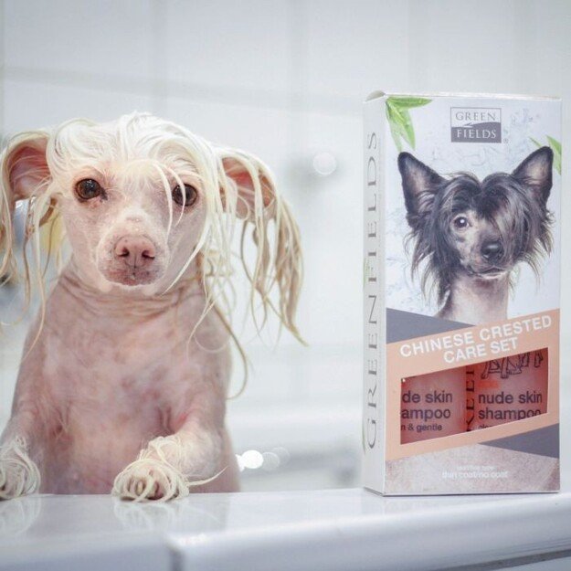 Greenfields - Chinese Crested Care Set 2x250ml - (WA4678)