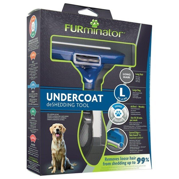 Furminator - Dog Long Hair L - (640.7042)