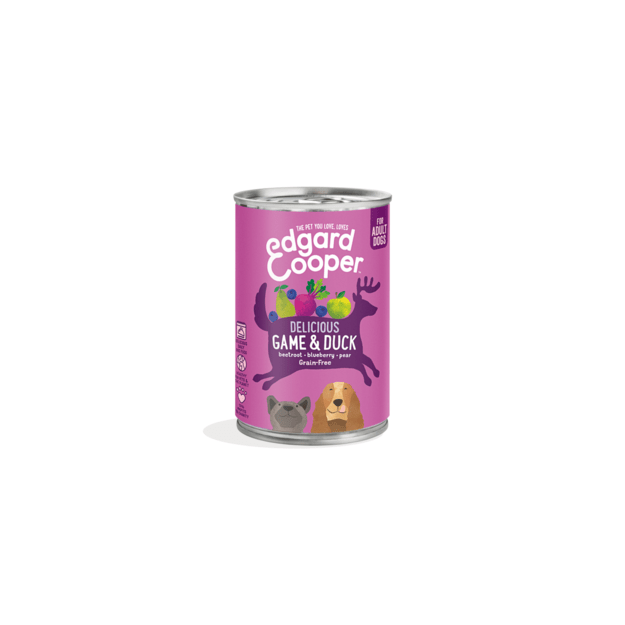 Edgard Cooper - Game & Duck Adult Wet food 400gr - (542503948533)