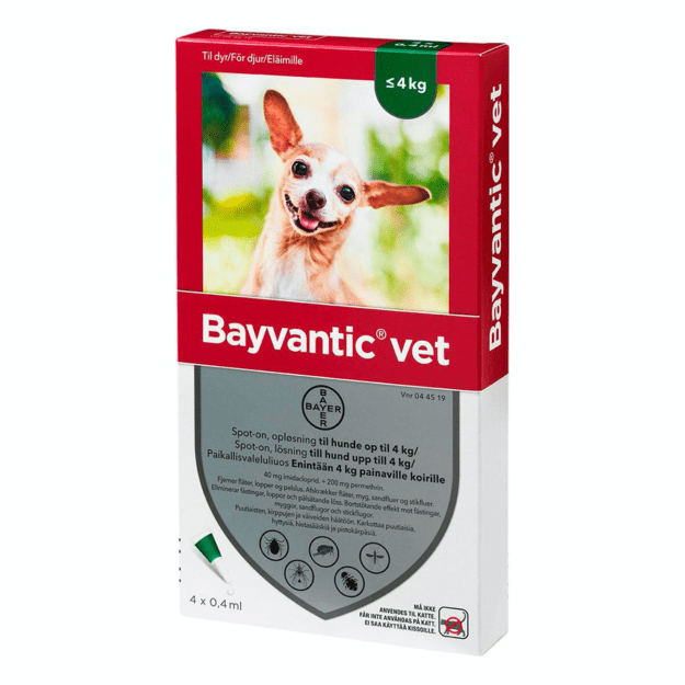 Bayvantic Vet. - Bayvantic Vet. For dogs under 4 kg - (044519)