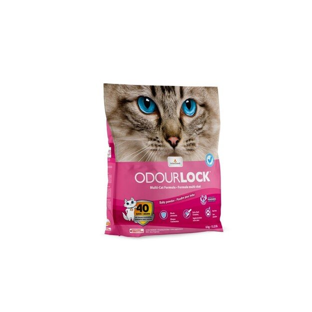 Intersand - Catlitter Odour Lock Baby Powder 6kg - (77797921006)