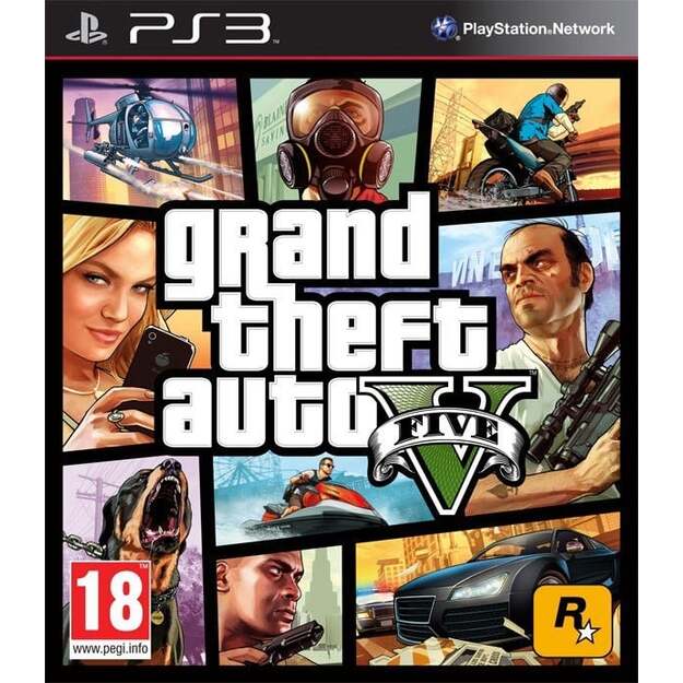 Grand Theft Auto V (GTA 5)
      
        - PlayStation 3