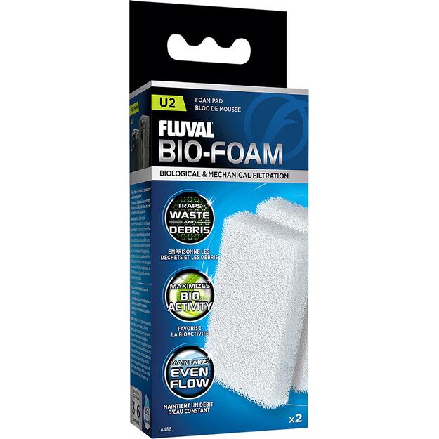 FLUVAL - Foam Pad 2 pack U2 - (126.2486)