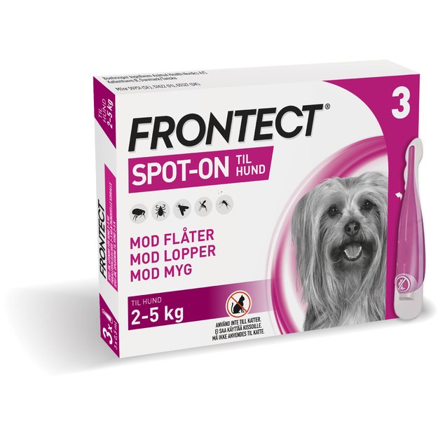 Frontect - 3 x 0,5 ml for dog 2-5 kg - (300724)