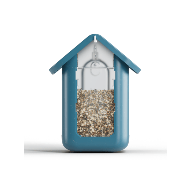 BirdBuddy - Smart Bird Feeder Blue with Solar Panel - (BBG1003BAB)