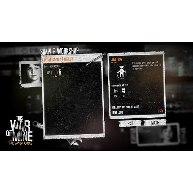 This War of Mine: The Little Ones

  - PlayStation 4