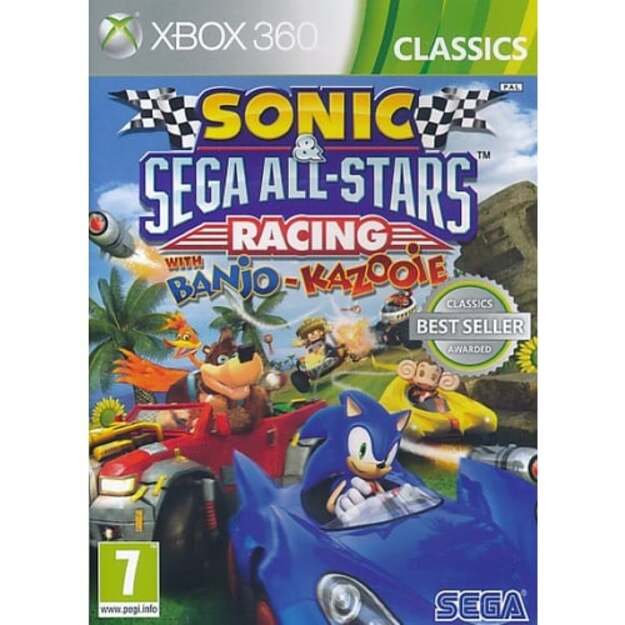 Sonic & SEGA All-Stars Racing w. Banjo & Kazooie (Classics)
      
        - Xbox 360