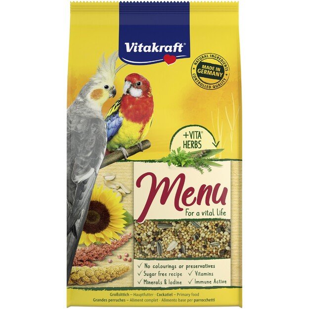 Vitakraft - BLAND 3 FOR 108 - Menu Vital for parakeets 1kg