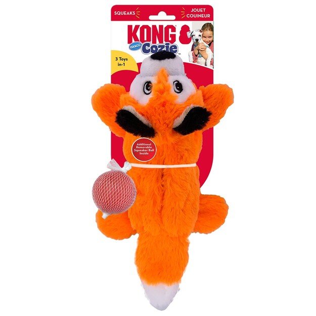 Kong - Cozie Pocketz Fox M 32 X 18 X 7,5cm